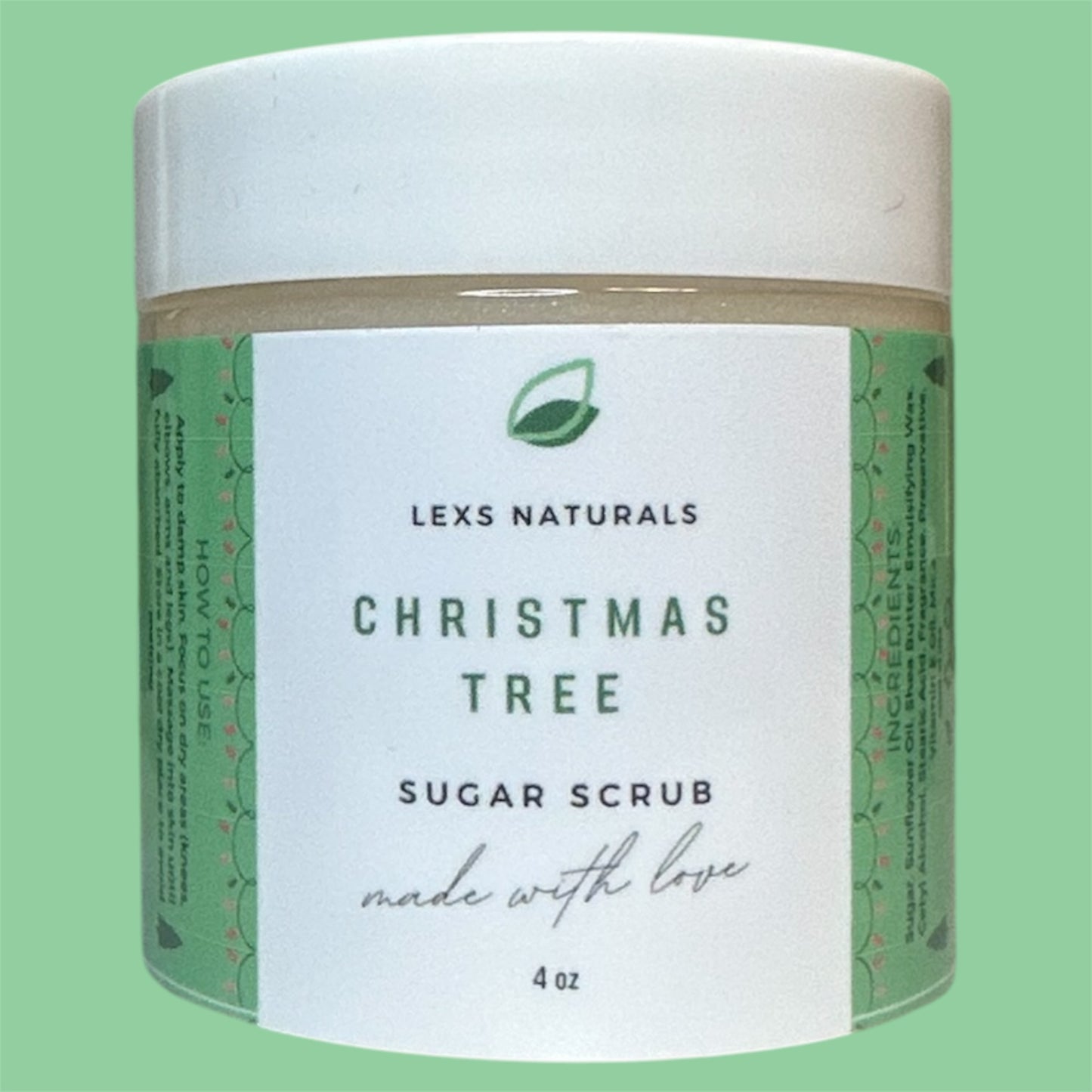 Christmas Tree Sugar Scrub