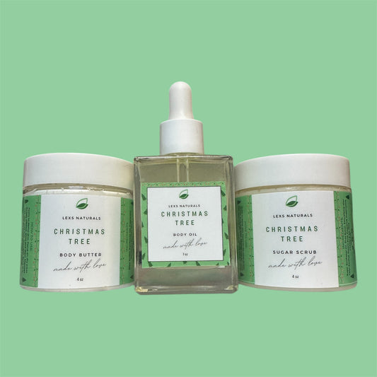 Christmas Tree Holiday Edition Body Care Bundle