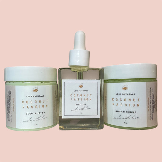 Coconut Passion Body Care Bundle